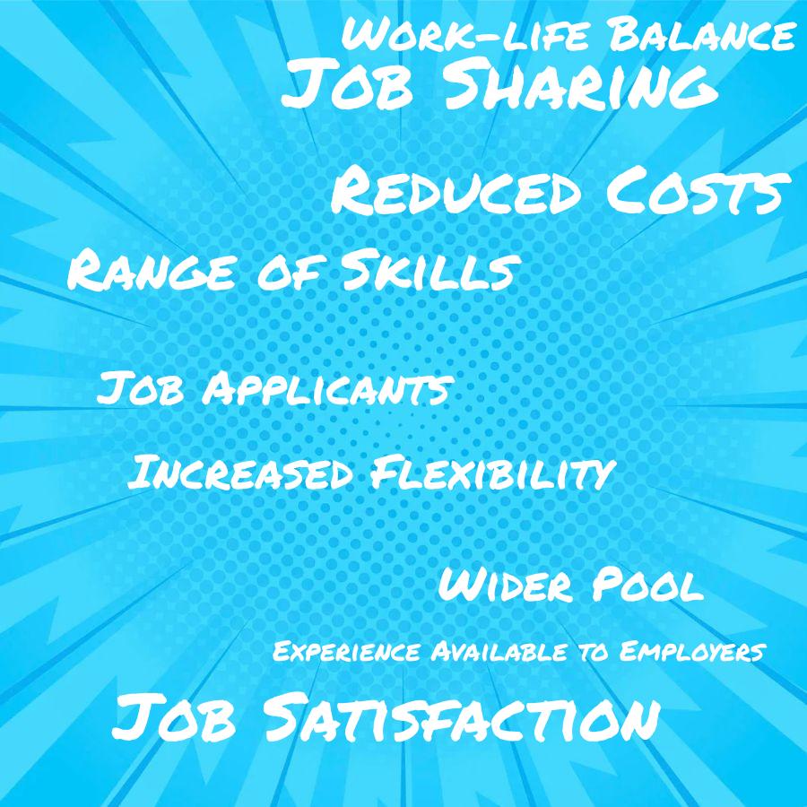 how can job sharing help companies to attract a wider pool of job applicants