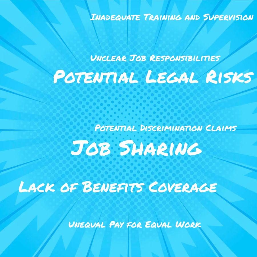 what are the potential legal risks associated with job sharing