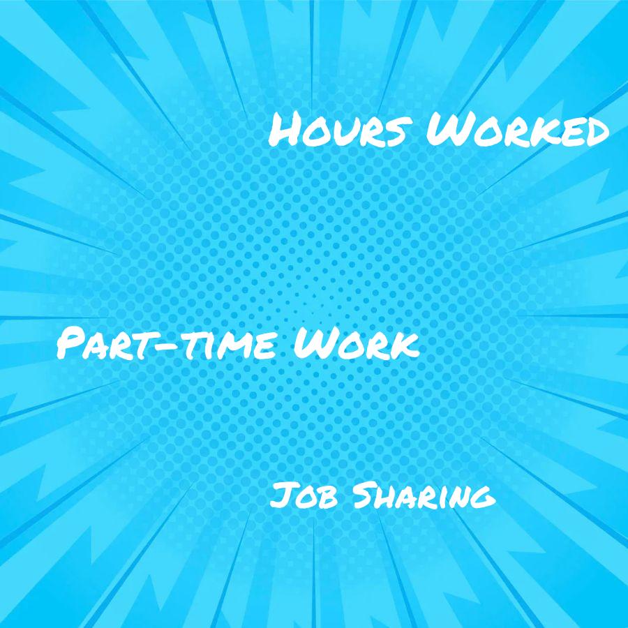 what is the difference between job sharing and part time work