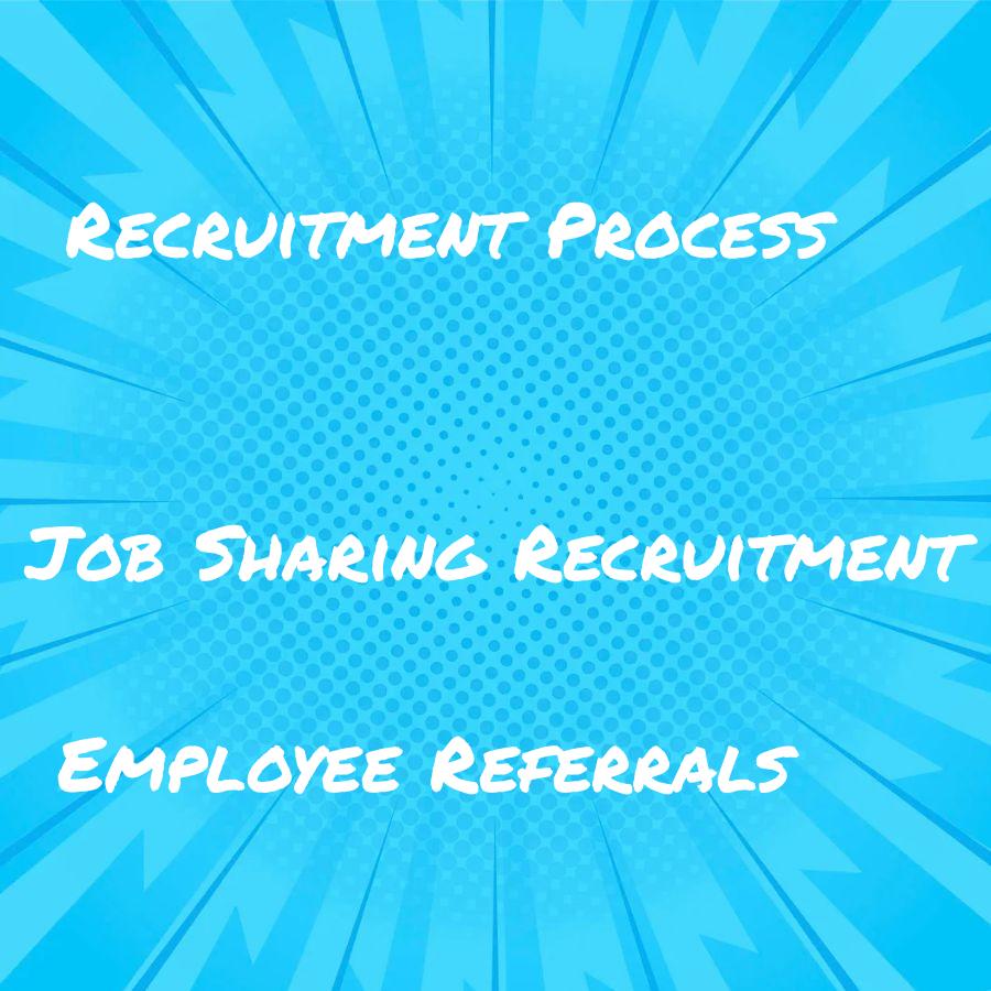 what role do employee referrals play in job sharing recruitment